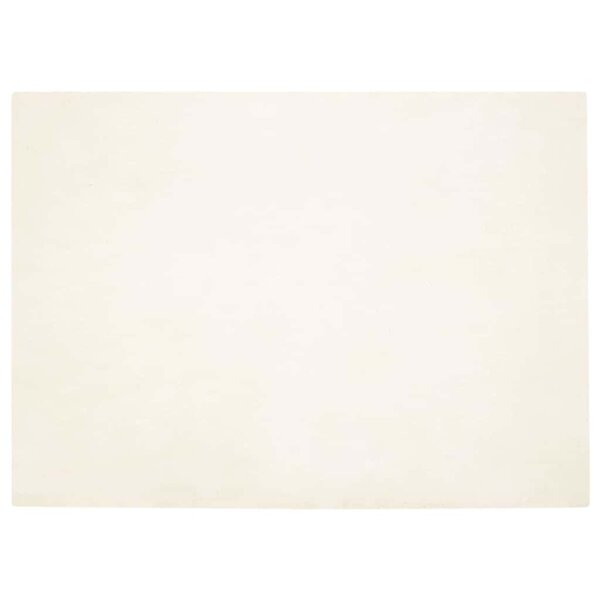 vidaXL Tapis en Fourrure Synthétique de Lapin Blanc 240 x 340 cm