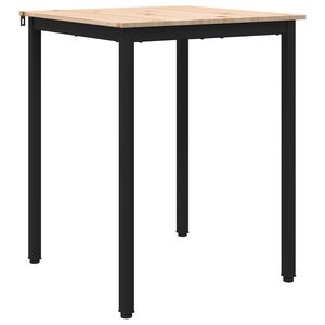 vidaXL Table de salle à manger / Table de repas Naturel