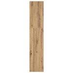 vidaXL Bibliothèque chêne artisanal 40x30x152 cm bois d'ingénierie
