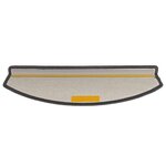 vidaXL Tapis d'escalier 30 pièces 65 x 24 x 4 cm Gris foncé Demi-rond Grand