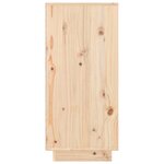 vidaXL Buffet 110x34x75 cm Bois massif de pin