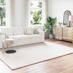vidaXL Tapis en Fourrure Synthétique de Lapin Olite Crème 240 x 340 cm