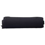 vidaXL Membrane géotextile noir 1 x 150 m fibre de polyester