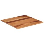 vidaXL Dessus de table bois massif d'acacia 15-16 mm 60x60 cm