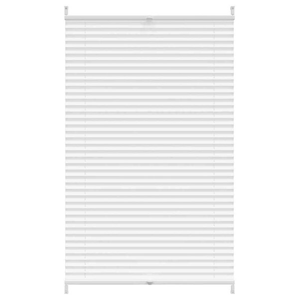 vidaXL Store plissé 80x100 cm Blanc
