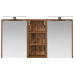 vidaXL Ensemble de Meubles de Salle de Bain 3 Pièces 116 x 16 x 62 5 cm