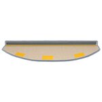 vidaXL Tapis d'escalier auto-adhésifs 15 pièces 80 x 24 5 x 3 5 cm