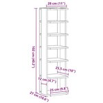 vidaXL Armoires à chaussures 2 Pièces chêne artisanal bois d'ingénierie