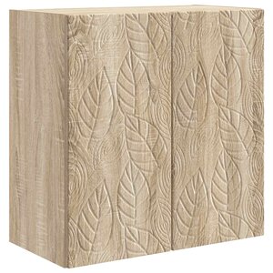 vidaXL Armoire Murale 59 x 31 x 60 cm Bois d'ingénierie Chêne Sonoma