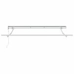vidaXL Auvent Rétractable Bleu 300 x 200 cm tissu