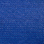 vidaXL Voile d'ombrage 160 g/m² rectangulaire bleu 6x7 m PEHD