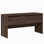 vidaXL Ensemble de meubles de couloir 4 Pièces chêne marron