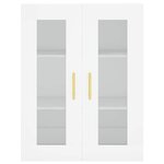 vidaXL Armoire murale blanc 69 5x34x90 cm