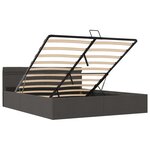 vidaXL Cadre de lit à rangement hydraulique sans matelas 180x200 cm