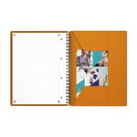 MEETINGBOOK A4+ 160p 90g lignée 6mm couverture polypro OXFORD