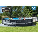 Intex Ensemble de piscine ronde Ultra XTR Frame 610x122 cm