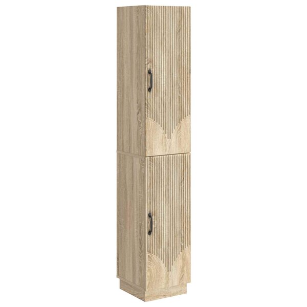 vidaXL Ensemble de Meubles 2 Pièces Chêne Sonoma Bois d'ingénierie