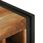 vidaXL Étagère à vin Marron 34.5 x 35 x 39 cm Bois d'acacia massif