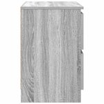 vidaXL Meuble TV sonoma gris 60x35x54 cm bois d'ingénierie