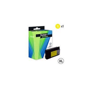 Cartouche compatible hp 953xl cartouche jaune f6u18ae (h953xly)