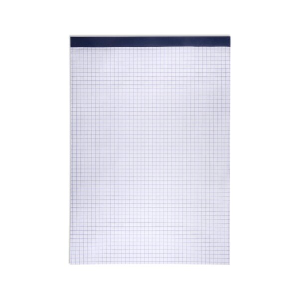 Bloc bureau A5 sans couverture Quadrillé 100 Feuilles 56g CONQUÉRANT