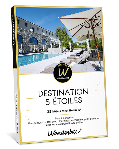 Coffret cadeau - WONDERBOX - Destination 5 étoiles