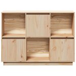 vidaXL Buffet 110 5x35x80 cm Bois massif de pin