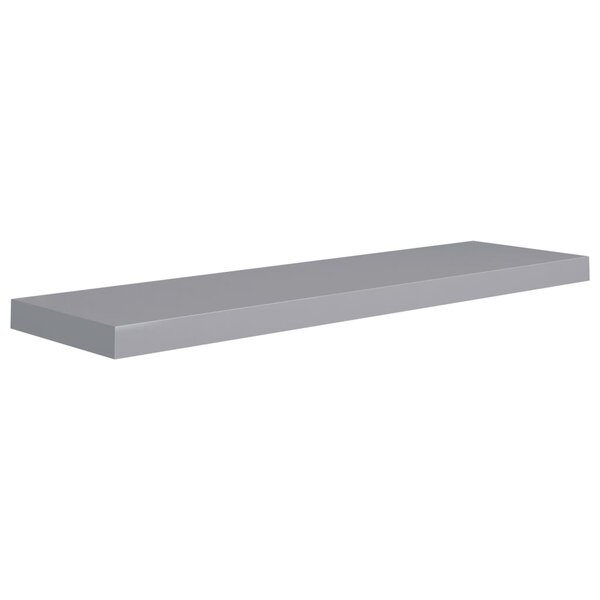 vidaXL Étagère murale flottante gris 90x23 5x3 8 cm MDF