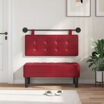 vidaXL Tête de lit suspendue Simili cuir