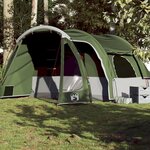 vidaXL Tente familiale 6 personnes vert imperméable