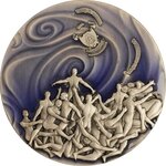 Pièce de monnaie en Argent 2000 Francs g 62.2 (2 oz) Millésime 2025 MAGIC MUSHROOM