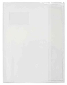 Protège-cahier PVC 12/100ème 21x29,7 Transparent incolore à l'unité ELBA