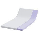 vidaXL Coussins de Matelas Blanc 120 x 200 cm