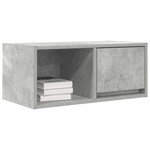 vidaXL Meubles TV 2 Pièces gris béton 60x31x25 5 cm bois d'ingénierie