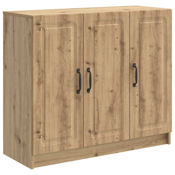 vidaXL Buffet Chêne artisanal 89 x 34 5 x 77 cm Bois d'ingénierie