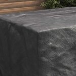 vidaXL Housse pour mobilier d'extérieur Noir 170 x 100 x 70 cm 600D