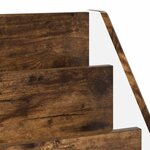 vidaXL Bibliothèque pour enfants Chêne fumé 72 5 x 29 5 x 69 cm