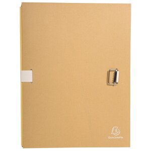 Chemise Dos Extensible Papier Kraft - Brun - X 10 - Exacompta