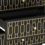 vidaXL Table de chevet 50x33x60 cm bois de manguier massif