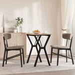 vidaXL Pieds de table à manger cadre en Y 60x40x73 cm fonte