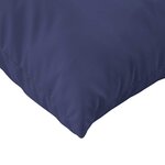 vidaXL Coussins de palette lot de 3 bleu marine tissu oxford