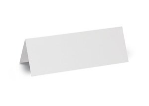 Badges nominatifs blancs 21x7,5 cm 100 Pièces Blanc MAUL