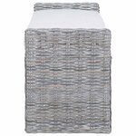 vidaXL Banc de rangement Blanchiment 110 x 40 x 50 cm Rotin