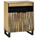 vidaXL Buffet Marron 60 x 33 x 75 cm bois de manguier massif