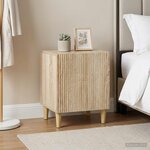 vidaXL Cabinet de chevet 2 Pièces Chêne Sonoma 43 x 34 5 x 50 cm