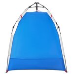 vidaXL Tente de plage 2 personnes libération rapide imperméable