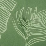 vidaXL Coussins de chaise à dossier haut lot de 6 modèle de feuille