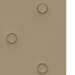 vidaXL Panneaux muraux 12 Pièces Cappuccino 60x30 cm Similicuir 2 16 m²