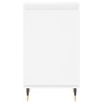 vidaXL Buffet blanc 40x35x70 cm bois d’ingénierie