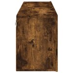 vidaXL Meubles TV muraux 2 Pièces chêne fumé 60x30x41 cm